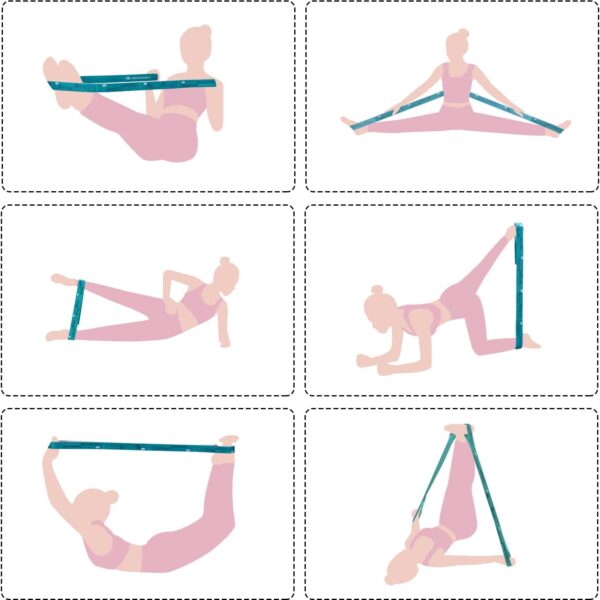 Yoga Strap for Stretching - Image 2